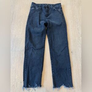 Just Black Distressed Denim Pants